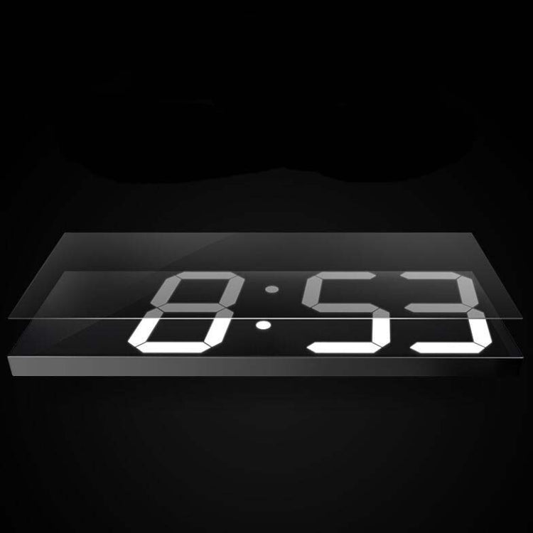 Wall Sticker LED Wall Clock Decorative Clock Creative Acrylic Mirror Clock US Plug, Remote Version Sealed Box