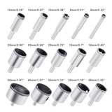 15 In 1 6-50mm Diamond Glass Hole Opener Ceramic Marble Hole Opener, 15 In 1 Diamond Glass Hole Opener