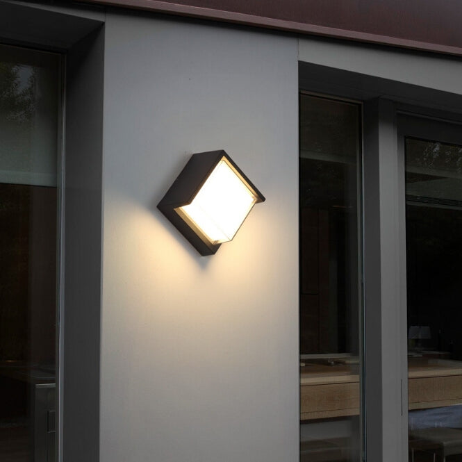10W 3000K Patio Porch Garden Light Outdoor IP54 Waterproof LED Wall Lamp, 13cm Round Shape, 13cm Square Shape, 16cm Round Shape, 16cm Square Shape