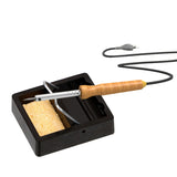 2 PCS Small Square Soldering Iron Frame Bakelite Simple Soldering Iron Bracket, Iron Bracket