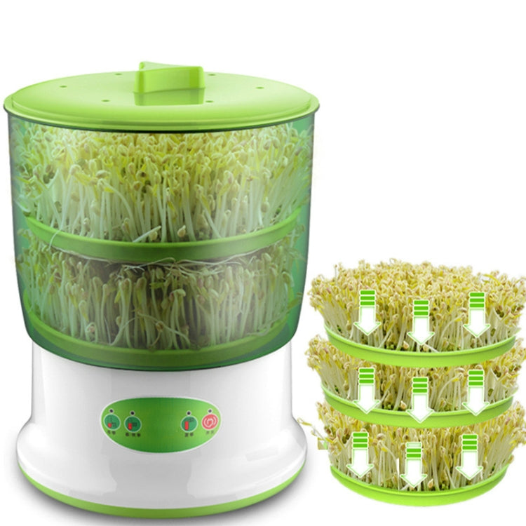 Intelligent Bean Sprouts Maker Household Upgrade Large Capacity Thermostat Green Seeds Growing Automatic Sprout Machine, Intelligent Bean Sprouts Maker Intelligent Bean Sprouts Maker