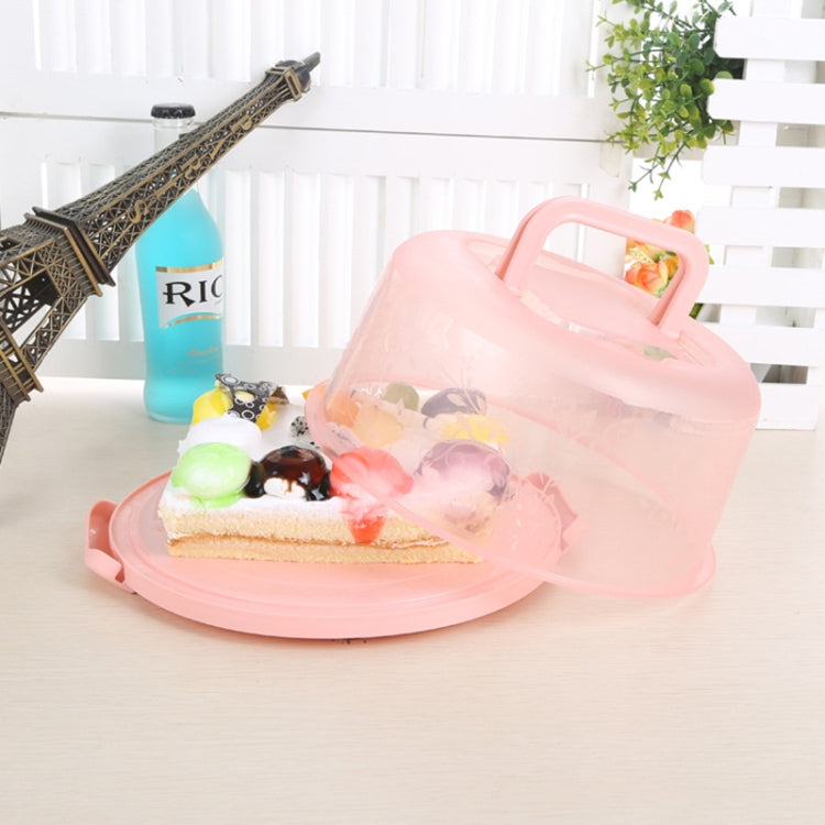 Plastic Round Handle Storage BoxePortable Cake Box
