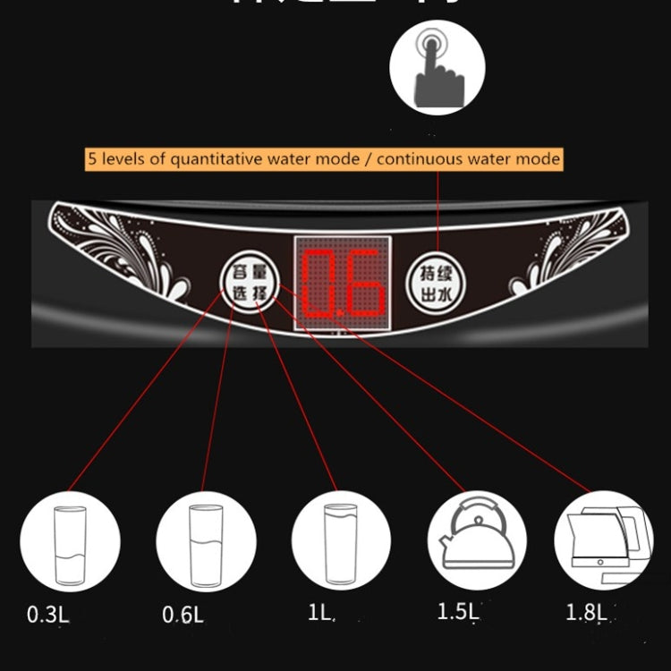 Tray Bucket Water Pump USB Rechargeable Wireless Electric Mineral Water Bucket Automatic Water Dispenser, Black, White