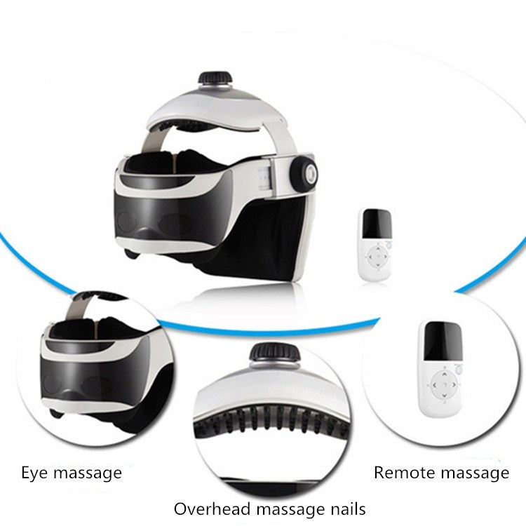 Nuotai Y10-7 Head And Eye Integrated Visual Electric Massager With MP3 Download Function
