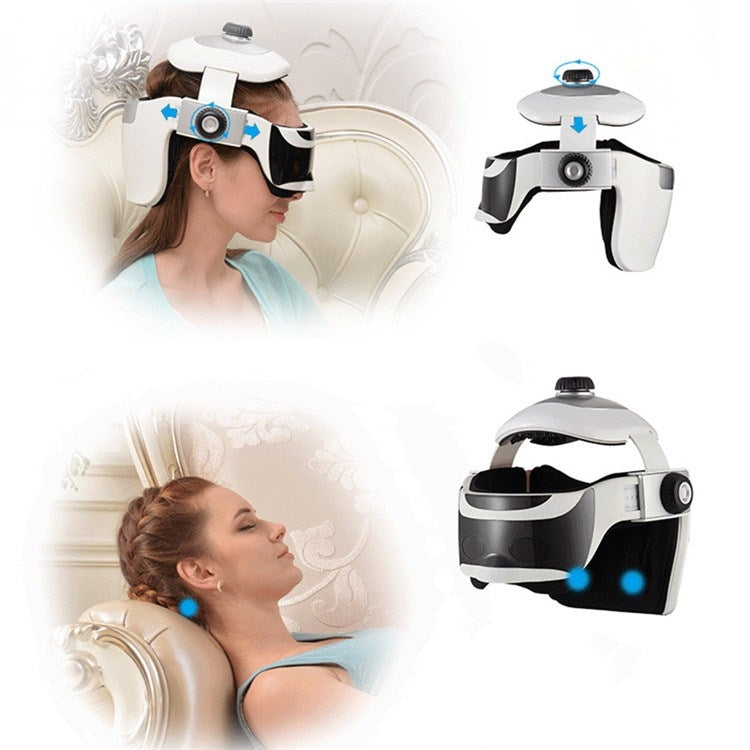 Nuotai Y10-7 Head And Eye Integrated Visual Electric Massager With MP3 Download Function