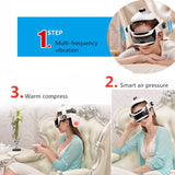 Nuotai Y10-7 Head And Eye Integrated Visual Electric Massager With MP3 Download Function