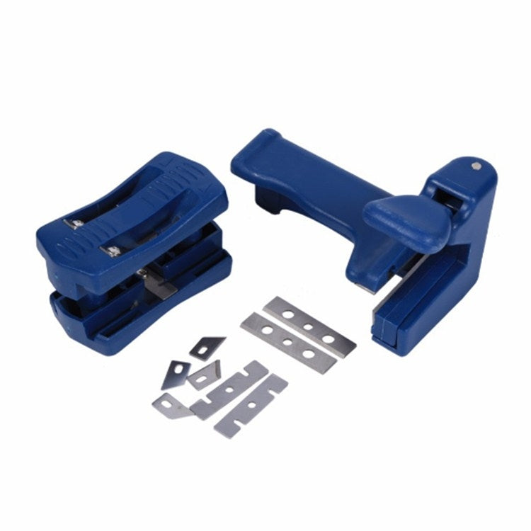 Straight Edge Trimmer Woodworking Manual Edge Banding Machine Tool Planer, Flat Head, Flush Head