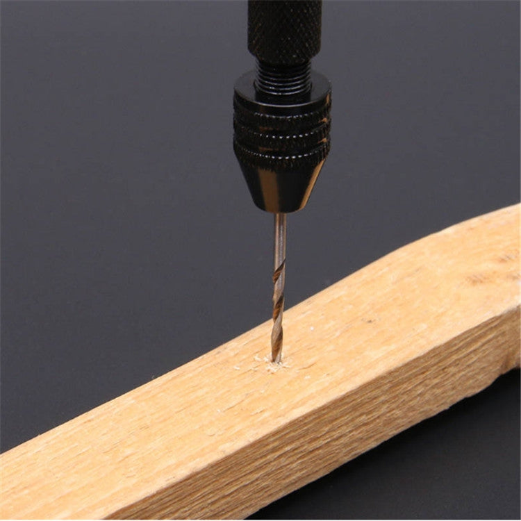 11 In1 Mini Manual Drill With Drill Plastic Walnut Wenwan Punching Tool, 11 In 1 / Set