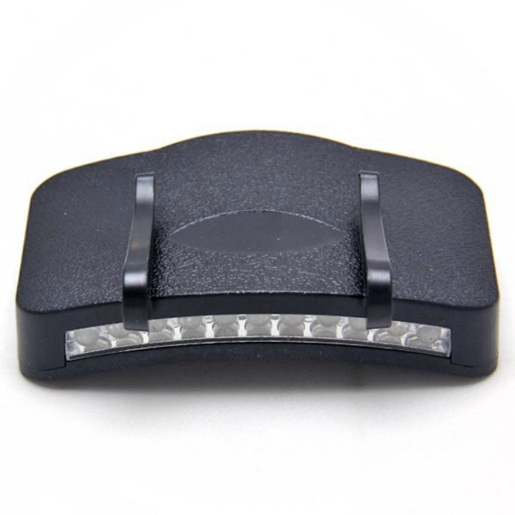 11 LED Clip On Cap light White Flashlight Camping Clip-On Cap/Hat Light Lamp Cycling Hiking Camping Cap Light