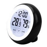 High Precision Indoor Electronic Thermometer Black