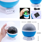 Stars Starry Sky LED Battery USB Night Light Projector Luminaria Moon Novelty Table Night Lamp for Children, Blue, Pink, Purple