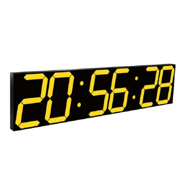Multifunctional LED Wall Clock Creative Digital Clock, Hollow Remote Control, Sealed Box Remote Control