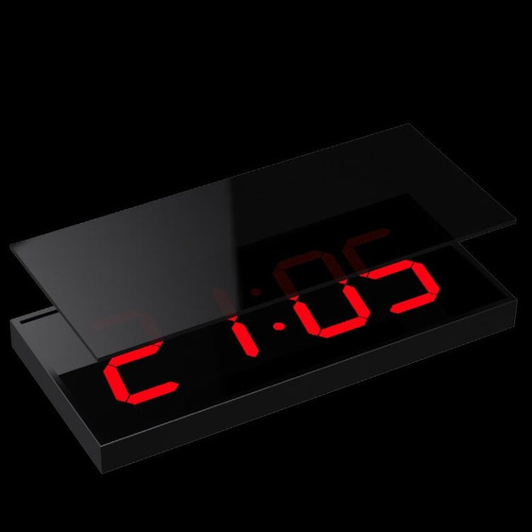 LED Large Screen Digital Electronic Clock Remote Control Double-sided Wall Clock