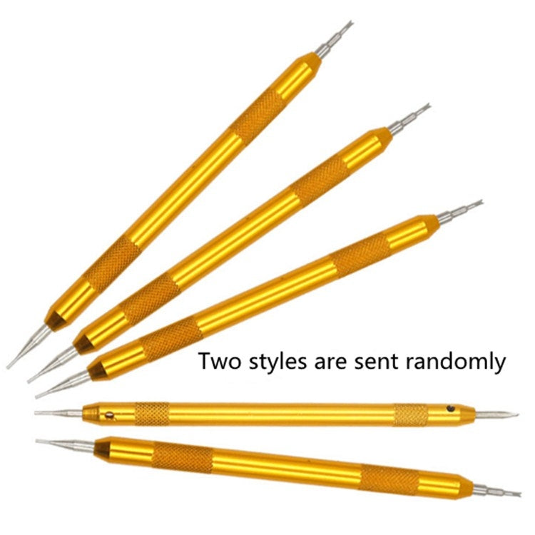 2 PCS Watch Repair Tool Strap Installation and Removal Tool Strap Link Pin Spring Bar Remover, Random Style Delivery, 12.5cm Watch Repair Tool