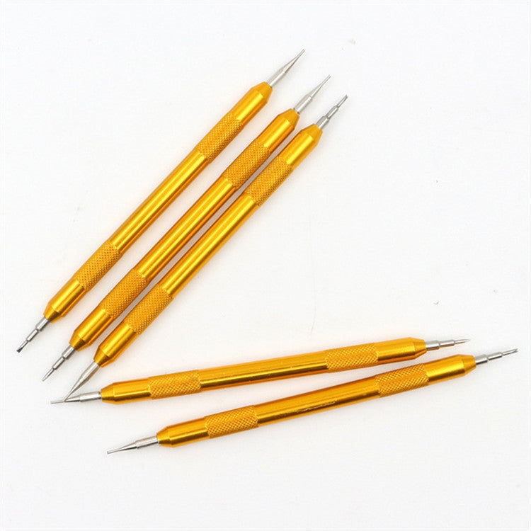 2 PCS Watch Repair Tool Strap Installation and Removal Tool Strap Link Pin Spring Bar Remover, Random Style Delivery, 12.5cm Watch Repair Tool