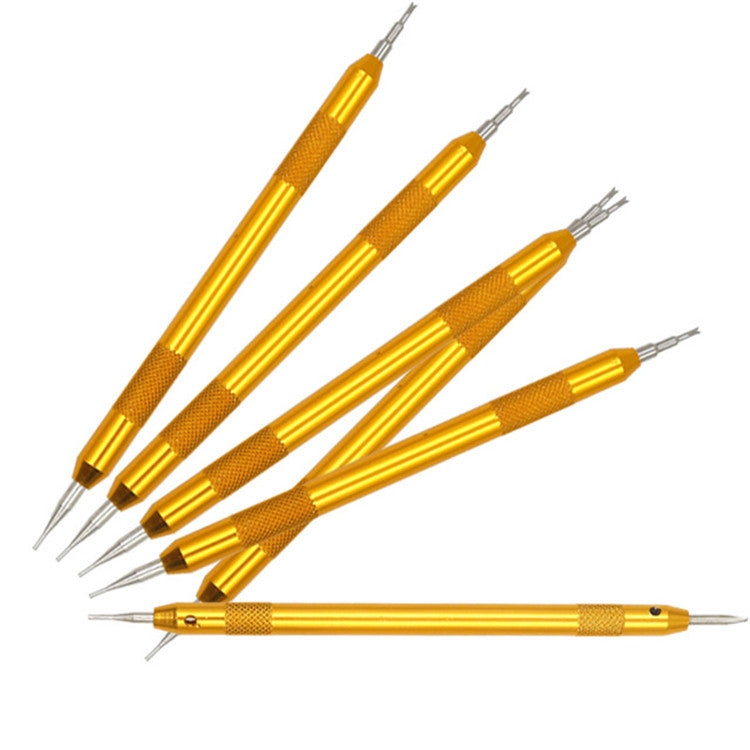 2 PCS Watch Repair Tool Strap Installation and Removal Tool Strap Link Pin Spring Bar Remover, Random Style Delivery, 12.5cm Watch Repair Tool