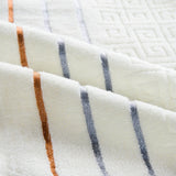 3 PCS Plaid Cotton Towel Bath Set