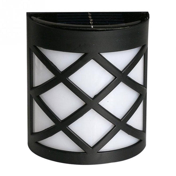 Solar Powered LED Wall Light Outdoor Waterproof Energy Saving Street Garden Lamp, White Light, Warm White