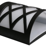 Solar Powered LED Wall Light Outdoor Waterproof Energy Saving Street Garden Lamp, White Light, Warm White