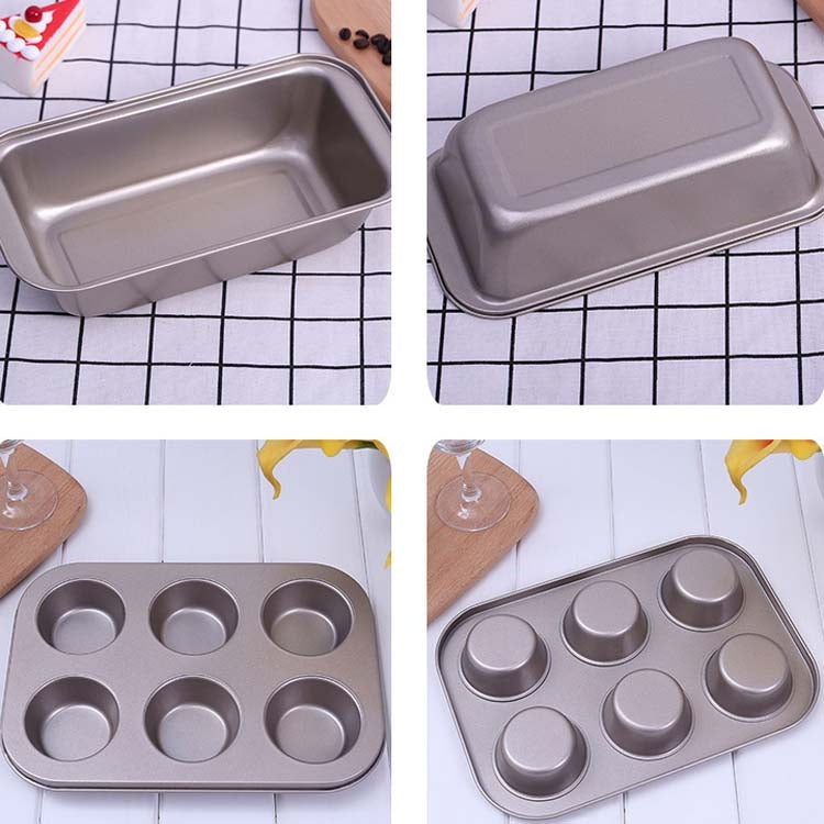 5 in 1 Cake Mould Pizza Bakeware Home Pastry Biscuit Bread Baking Tool Set, 5 in 1