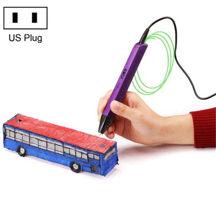 RP800A Childrens Educational Toys 3D Printing Pen, US Plug, EU Plug, AU Plug, UK Plug