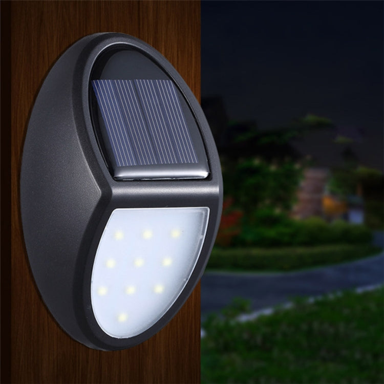 10 LEDs SMD 2835 Solar Powered IP65 Waterproof Motion Sensor Outdoor Courtyard LED Wall Light Default Title