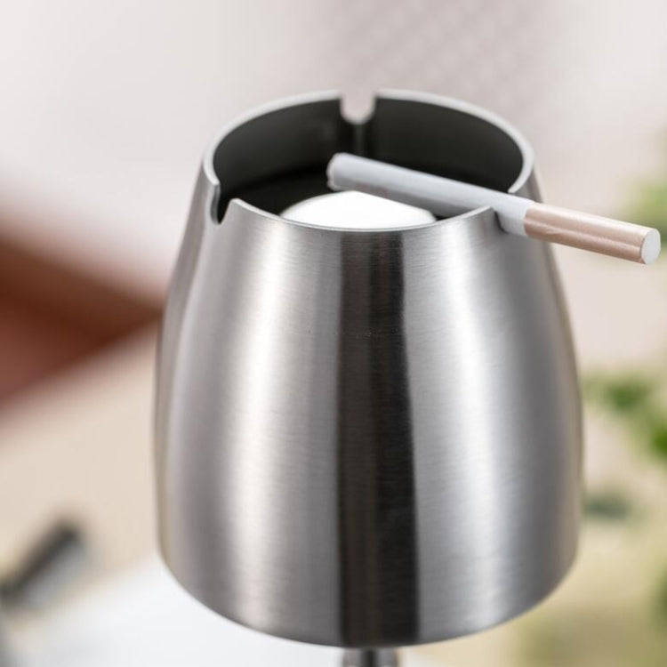 Telescopic Thickened Stainless Steel Windproof Ashtray, Windproof Ashtray