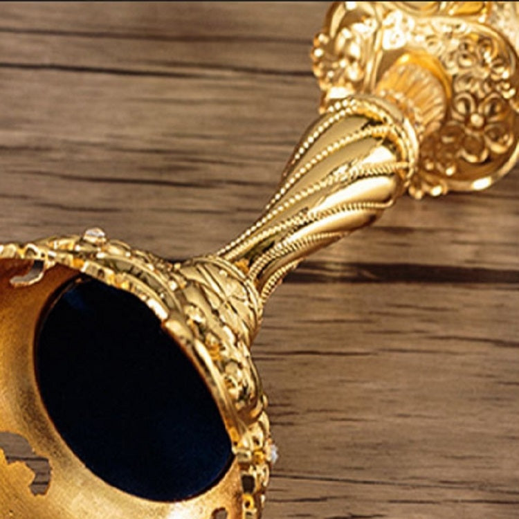 Two PCS/Set Sapphire Single Candle Light Dinner Candle Holder Decoration Wedding Candle Holder, 7.6X7.6X10cm, 7.6X7.6X18.8cm