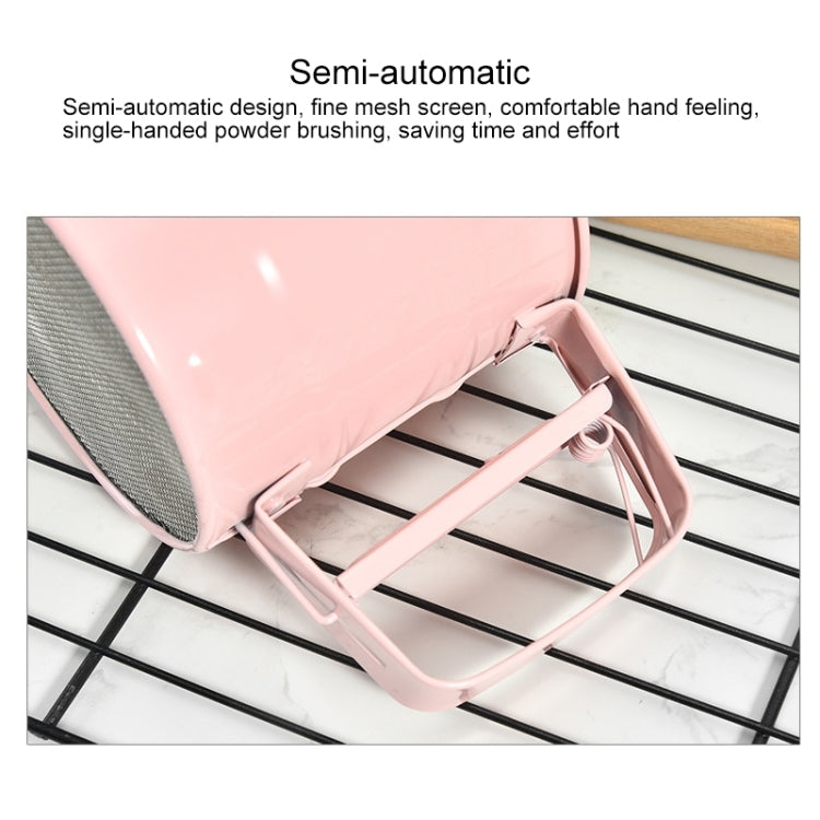 Stainless Steel Flour Sieve Baking Tool Hand-Pressed Flour Sieve