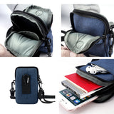 YIPINU Multifunctional Hanging Neck Mini Waterproof Mobile Phone Storage Bag