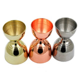 Stainless Steel Wine Measurer Ounce Cup Mixing Measuring Cup, Rose Gold, Gun Black, Tyrant Gold, Mirror Light