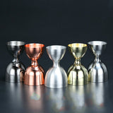 Stainless Steel Wine Measurer Ounce Cup Mixing Measuring Cup, Rose Gold, Gun Black, Tyrant Gold, Mirror Light