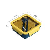 Lunch Box Simple Sealed Leak-proof Compartment Lunch Box, Color Random Delivery