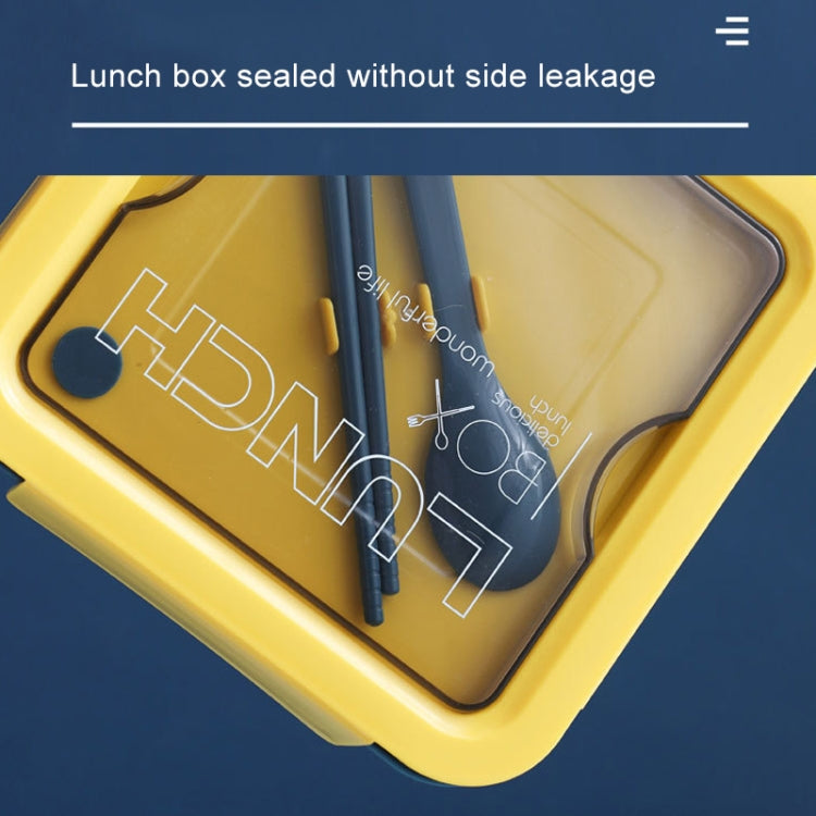 Lunch Box Simple Sealed Leak-proof Compartment Lunch Box, Color Random Delivery