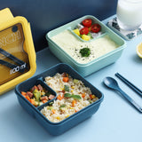 Lunch Box Simple Sealed Leak-proof Compartment Lunch Box, Color Random Delivery