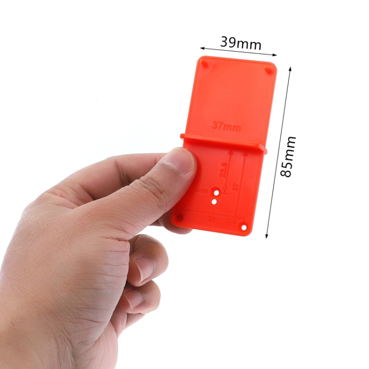 35 / 40mm Hinge Opening Positioner Hinge Template Drilling Positioning Plate, Hinge Opening Positioner