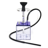 Square Acrylic Hookah Set