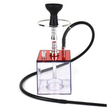 Square Acrylic Hookah Set