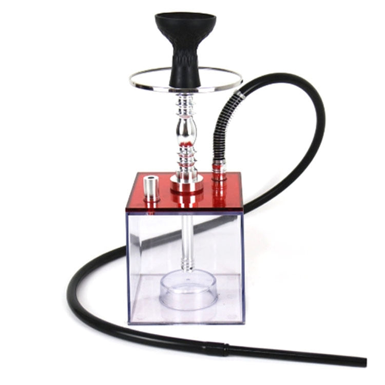 Square Acrylic Hookah Set