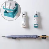 Umbrella Stand Behind Multifunctional Wall Hanging Umbrella Barrel Door, Umbrella Barrel Umbrella Barrel