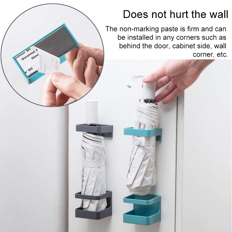 Umbrella Stand Behind Multifunctional Wall Hanging Umbrella Barrel Door, Umbrella Barrel