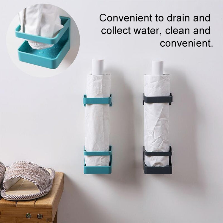 Umbrella Stand Behind Multifunctional Wall Hanging Umbrella Barrel Door, Umbrella Barrel