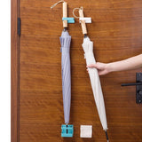 Umbrella Stand Behind Multifunctional Wall Hanging Umbrella Barrel Door, Umbrella Barrel