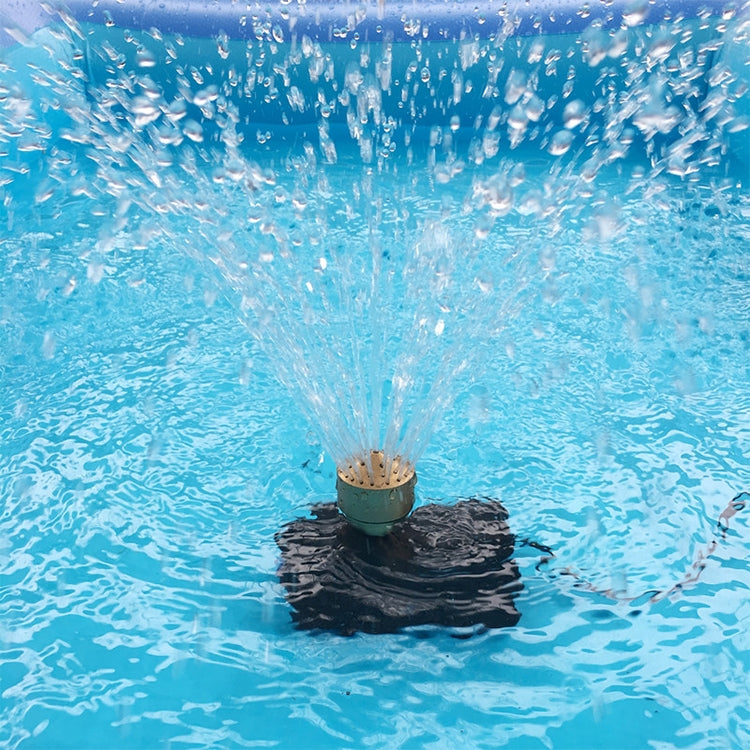 All-copper Fireworks Layer Water Nozzle Landscaping Fountain Head, 4 Points, 6 Points, 1 Inch, 1.5 Inch