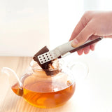 2 PCS Stainless Steel Tea Bag Clip Resistant Teabag Squeezer, Tea Bag Clip