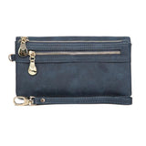 Women Long Wallet Female High Capacity Double Zippers Clutch Purse