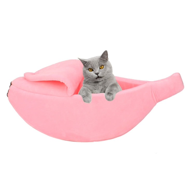Creative Kennel Banana Shape Cat Litter Winter Warm Pet Nest, S, M, L, XL