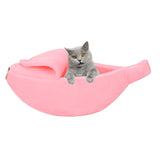 Creative Kennel Banana Shape Cat Litter Winter Warm Pet Nest, S, M, L, XL