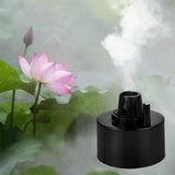 Fountain Fish Tank Ultrasonic Portable Atomizer, US Plug, Atomizer 12 Lamp Plastic, Atomizer without Lamp Metal, Atomizer without Lamp Plastic