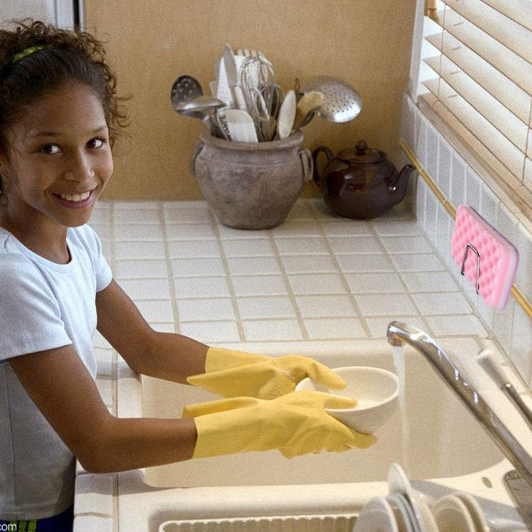 Stainless Steel Sponge Drain Rack Storage Rack Kitchen Bathroom Organizer Rack, 5.4x5.4x3cm